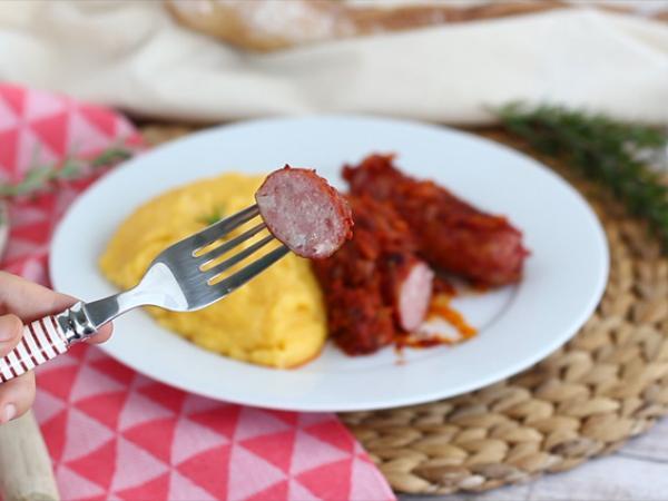 Polenta ve comté peynirli Savoy diot - Hazırlık adım 5