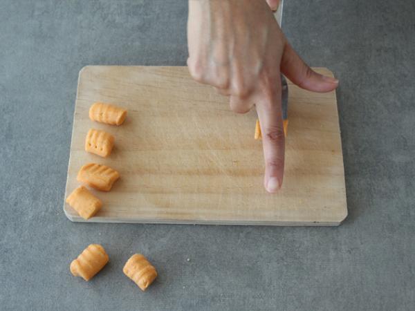 Tatlı patates gnocchi (kolay gnocchi) - Hazırlık adım 4