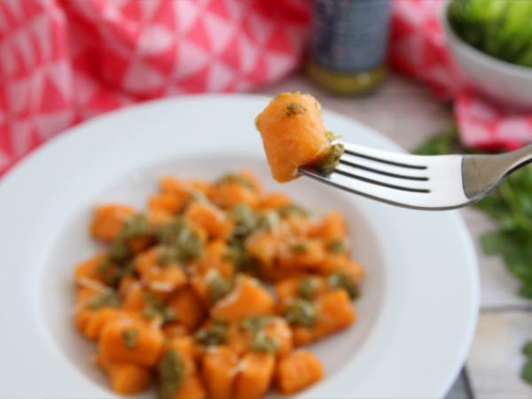 Tatlı patates gnocchi (kolay gnocchi) - Hazırlık adım 6