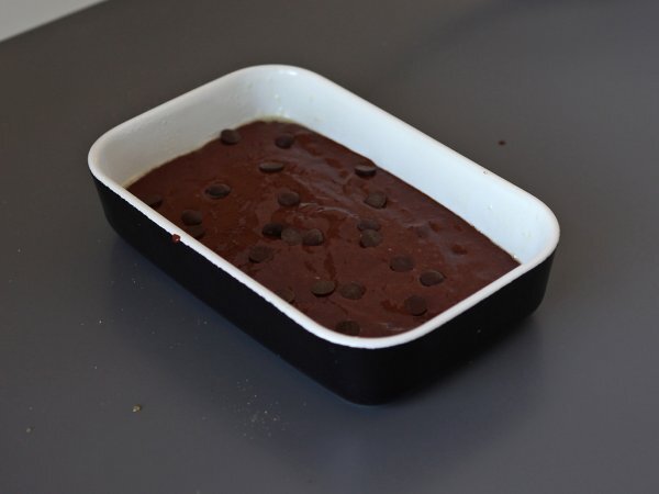 Peynir altı suyu içeren proteinli brownie, doğal glütensiz - Hazırlık adım 4