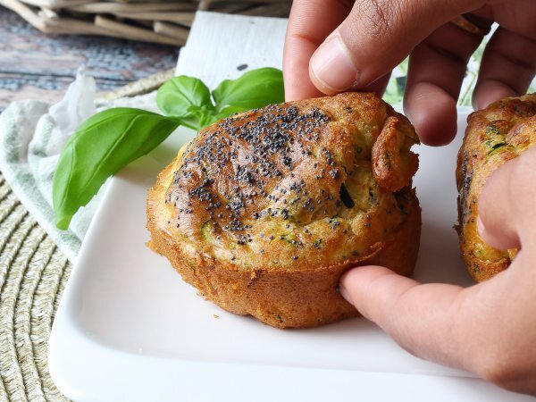 Hava fritözünde kabak muffinleri: hafif ve kabarık tarif - Hazırlık adım 8