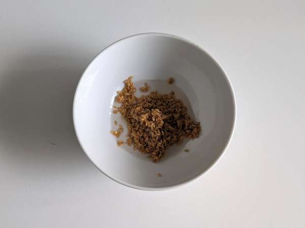 Keten yumurtalı yumuşak vegan krep: kolay ve yumurtasız tarif - Hazırlık adım 1