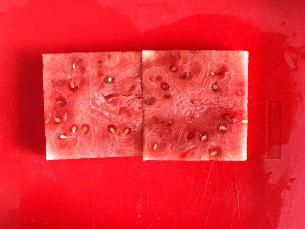 Karpuzlu beyaz peynirli rokalı sandviç, yaz için en taze viral tarif! - Hazırlık adım 2