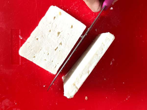 Karpuzlu beyaz peynirli rokalı sandviç, yaz için en taze viral tarif! - Hazırlık adım 3