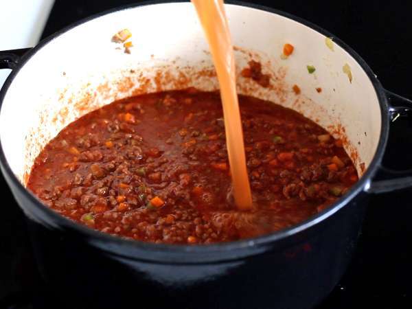 Ev yapımı bolonez sos - ragù alla bolognese - Hazırlık adım 5