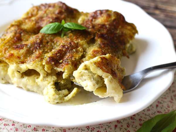 Kremalı pesto cannelloni au gratin: kolay ve lezzetli tarif - Hazırlık adım 10