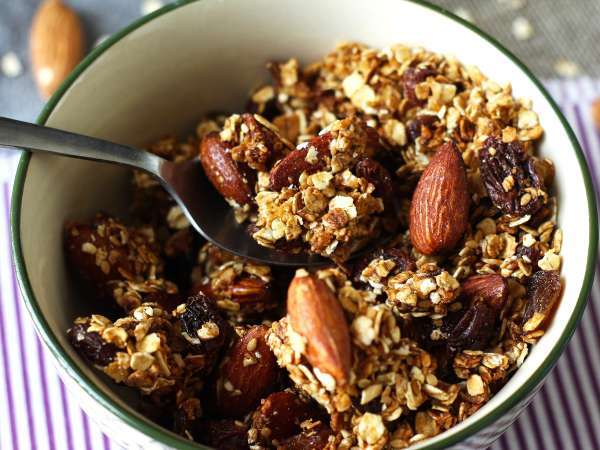 Kahvaltınızı gevrekleştirmek için airfryer ile granola express - Hazırlık adım 6