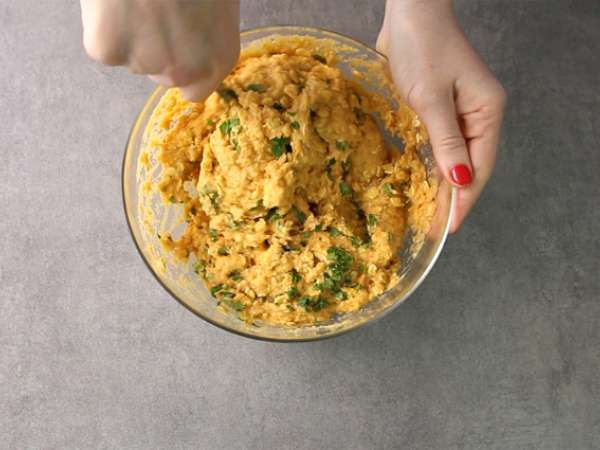 Mercan mercimek ve havuçlu galette - Hazırlık adım 4