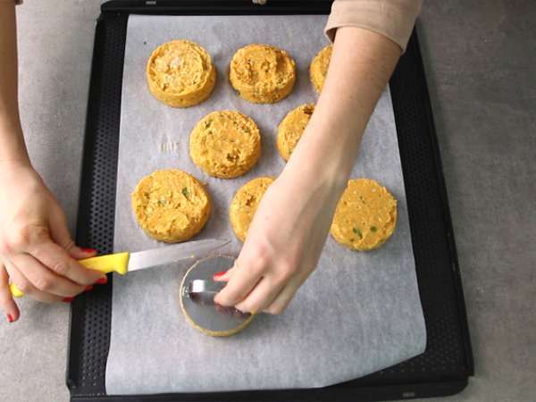 Mercan mercimek ve havuçlu galette - Hazırlık adım 5