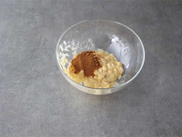 Vegan ve glütensiz krepler - Hazırlık adım 1