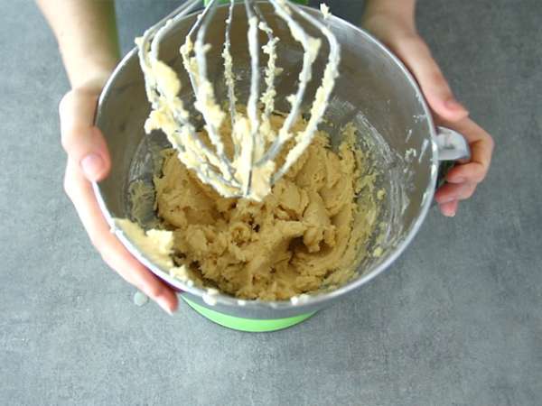 Atıştırmalık Spritz bisküvileri - Hazırlık adım 2