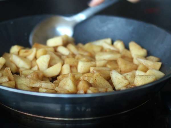 Elmalı crumble (vegan ve glütensiz) - Hazırlık adım 1