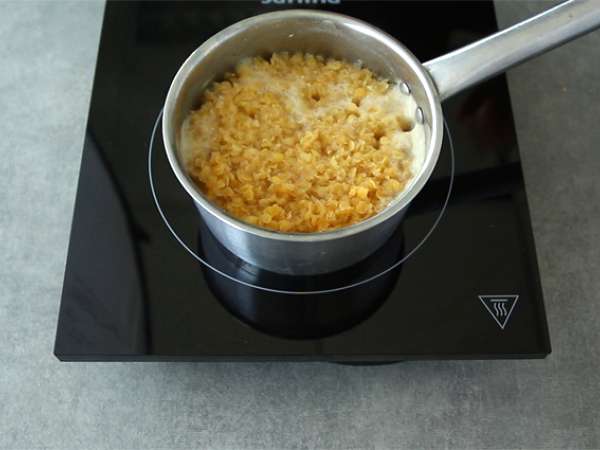 Mercan mercimek ezmesi - Hazırlık adım 1