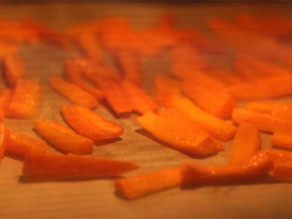 Havuçlu humus - Hazırlık adım 1