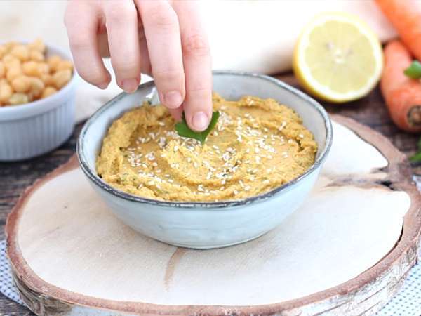 Havuçlu humus - Hazırlık adım 4
