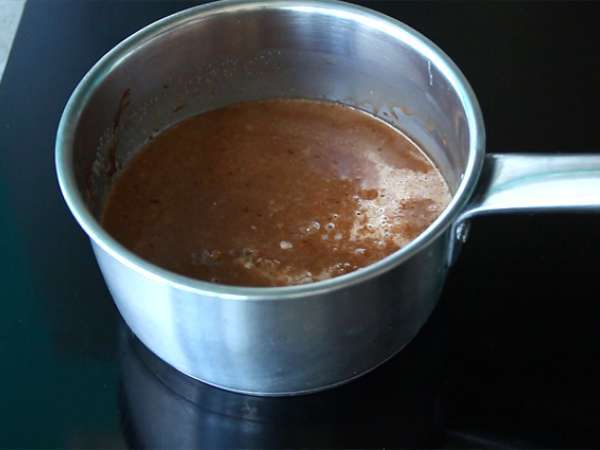 Ekstra fondan 3 çikolatalı pasta - Hazırlık adım 4