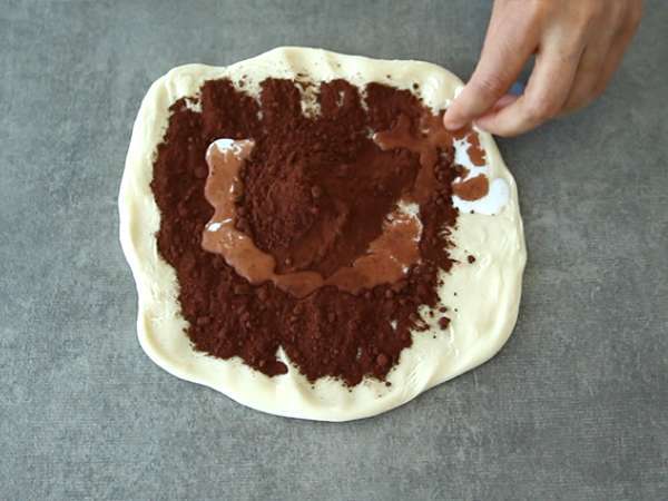 Brioche leopar - Video tarifi - Hazırlık adım 6