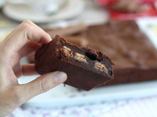 Kit Kat'lı Brownie ® - Hazırlık adım 4