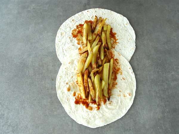 Fransız tacoları - Hazırlık adım 4