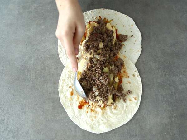 Fransız tacoları - Hazırlık adım 5