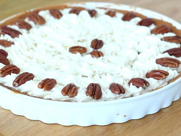 Vanilyalı karamelli cevizli tart - Hazırlık adım 8