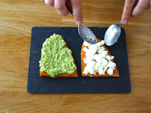 Tatlı patates tostu - Hazırlık adım 3