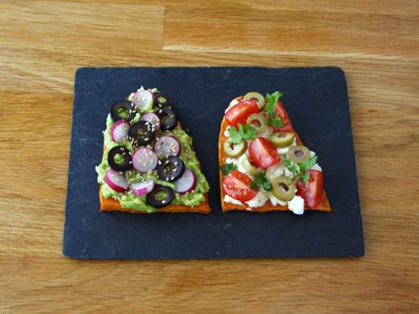 Tatlı patates tostu - Hazırlık adım 4