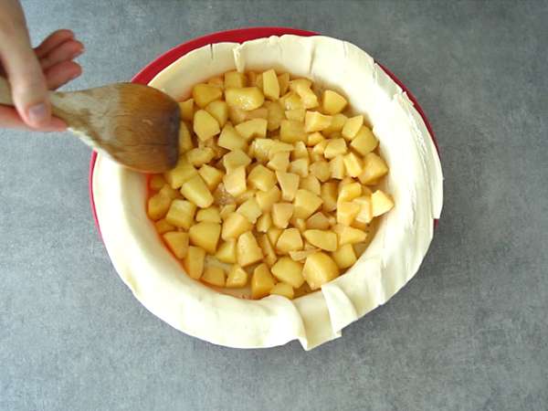 Elmalı turta - Hazırlık adım 3