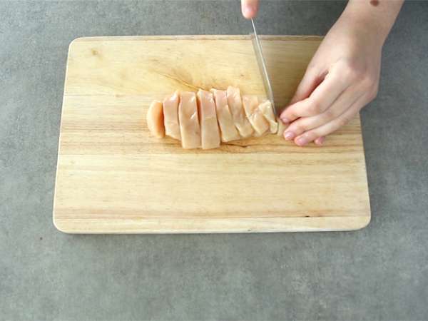 Mantarlı kremalı tavuk - Hazırlık adım 1