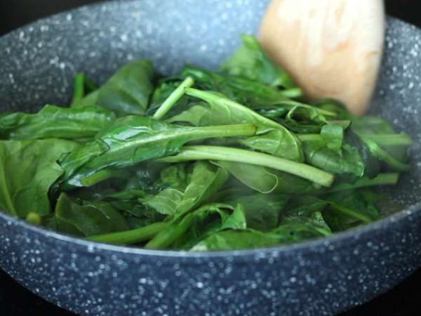 Kabak ve ıspanaklı lazanya - Hazırlık adım 3