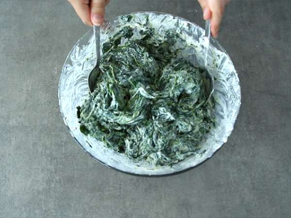 Kabak ve ıspanaklı lazanya - Hazırlık adım 4