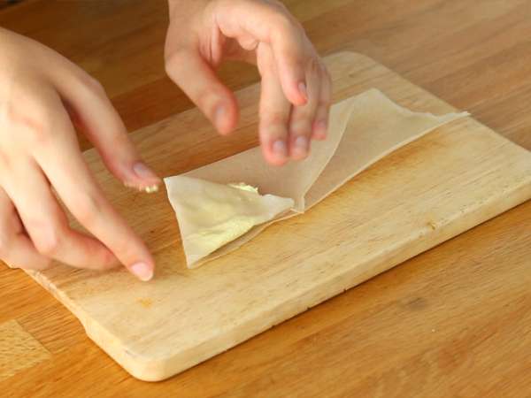 Körili Samoussas - Hazırlık adım 3