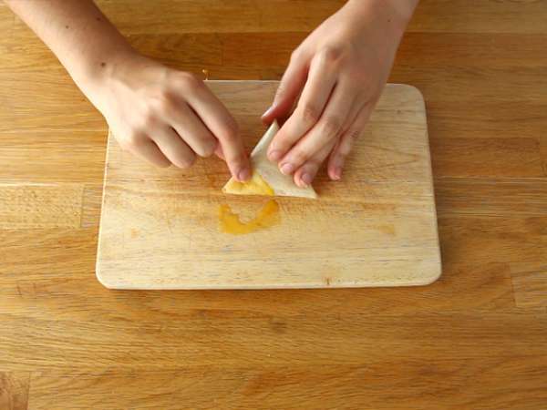 Körili Samoussas - Hazırlık adım 4