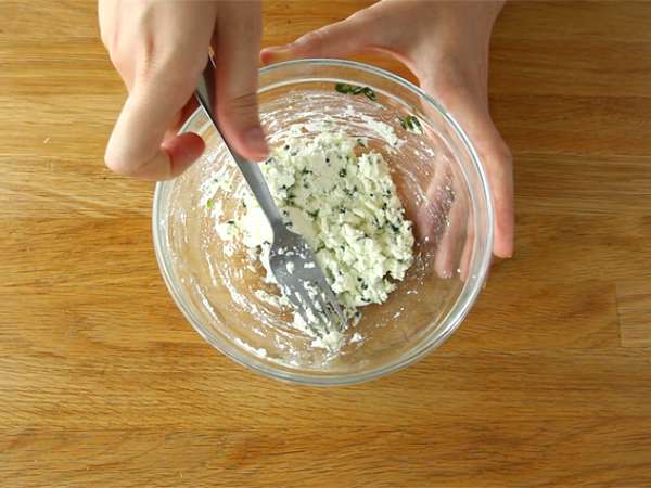 Samoussas Rikakats stili - Hazırlık adım 1