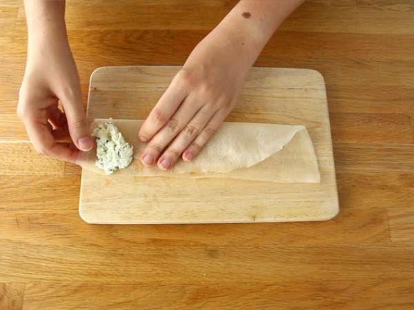 Samoussas Rikakats stili - Hazırlık adım 3