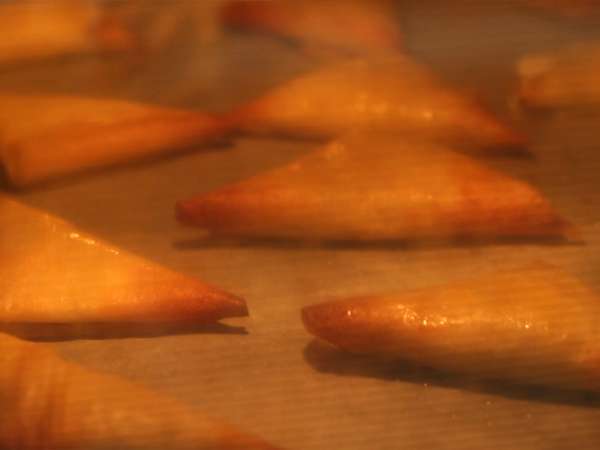 Ton balığı ve domates samoussas - Hazırlık adım 4