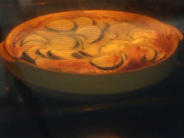 Kabak ve keçi peynirli clafoutis - Hazırlık adım 3