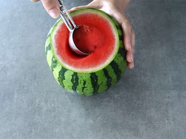 Karpuzlu cin kokteyli - Hazırlık adım 1