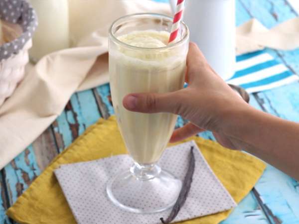 Vanilyalı milkshake - Hazırlık adım 2