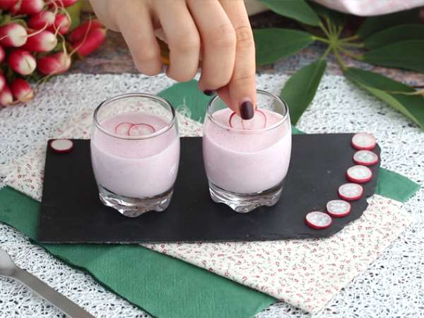 Soğuk turp çorbası - Hazırlık adım 2