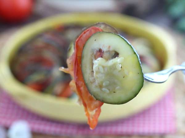 Çok kolay Provençal sebze tianı - Hazırlık adım 6