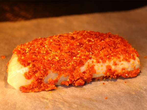 Chorizo kabuğunda morina balığı - Hazırlık adım 3