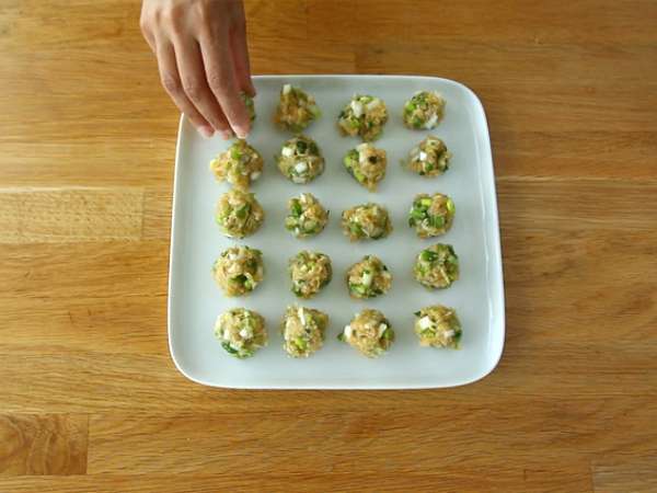 Buharda pişmiş ısırıklar - Reunionese tavuk ısırıkları - Hazırlık adım 3