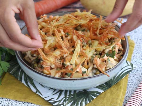 Batata Palha (pişmiş) - Hazırlık adım 4