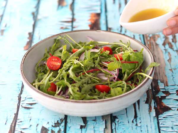 Keçi peynirli salata - Hazırlık adım 2