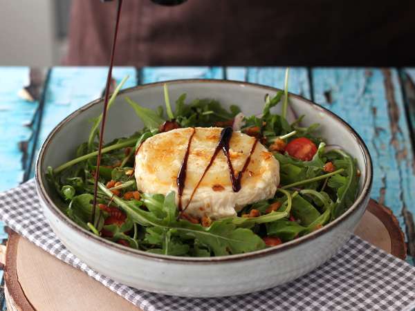 Keçi peynirli salata - Hazırlık adım 5