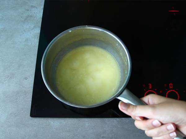 Dondurma makinesi olmadan mango dondurması - Hazırlık adım 2