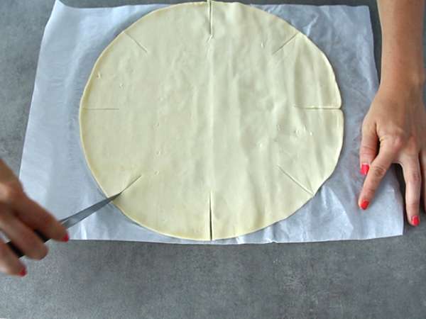 Meyveli yıldız tart - Hazırlık adım 1