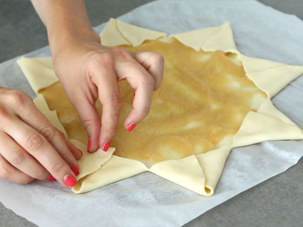 Meyveli yıldız tart - Hazırlık adım 2