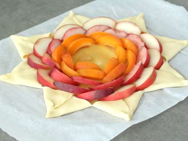 Meyveli yıldız tart - Hazırlık adım 3